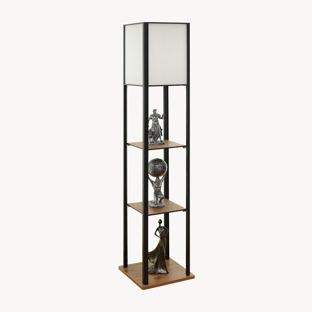Floor Lamp With Shelves "Nimbus" - Image 4